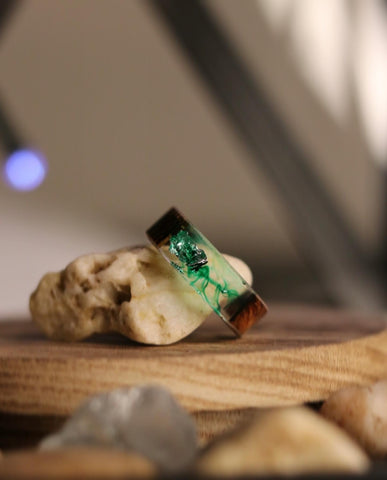 Forest Resin Ring