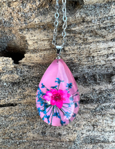 Peony Flower Necklace