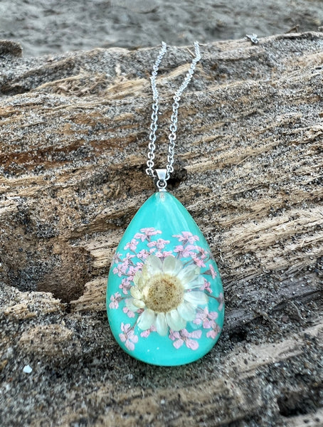 Daisy Flower Necklace